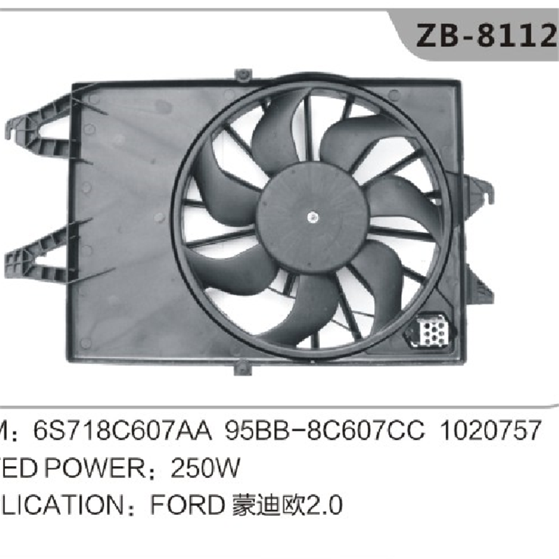 FORD MONDEO Κινητήρας Ψυγείο 6S718C607AA